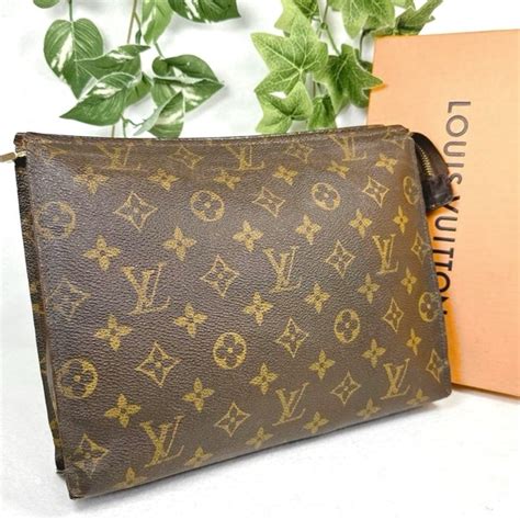 louis vuitton m47542|LOUIS VUITTON Pouch Monogram Posh Toilette 26 M47542 .